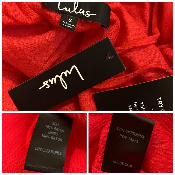 SOLD Lulus Much Obliged Red Wrap Maxi Dress - Picture 4 of 6